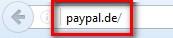 PayPal Login: Open PayPal homepage
